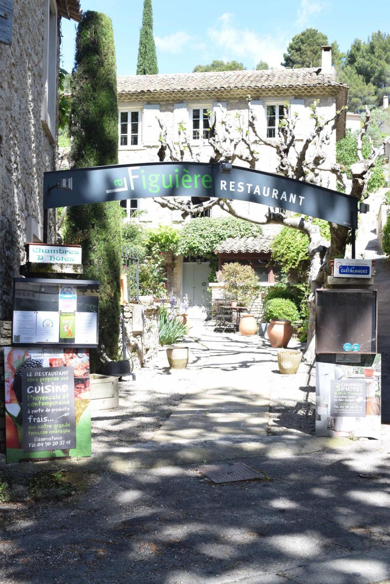 La Figuiere Fontaine De Vaucluse Acomodação com café da manhã Exterior foto